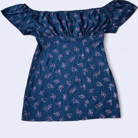 Floral Off-Shoulder Top vintage - Picture 2 of 5